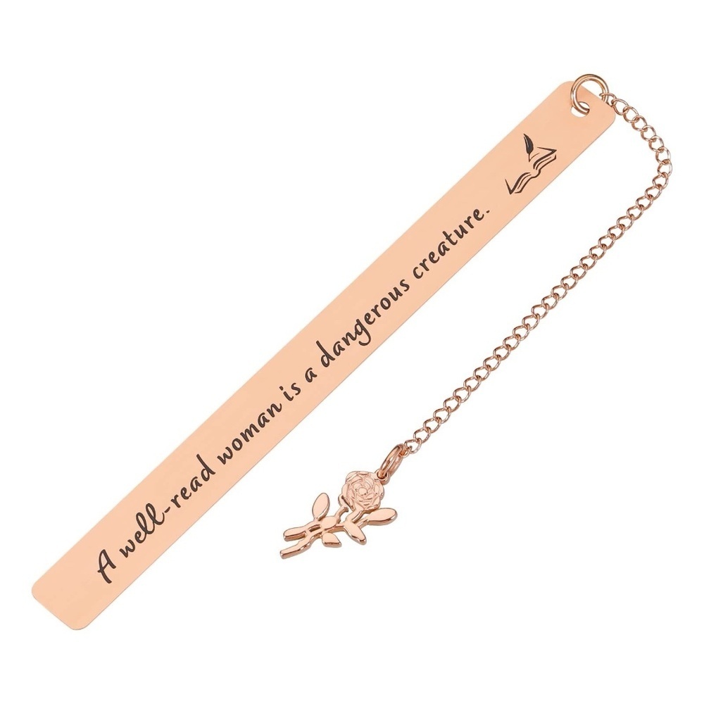 Ladies Book Mark: "A Well Read Woman is a Dangerous Creature" - Picture 2 of 5